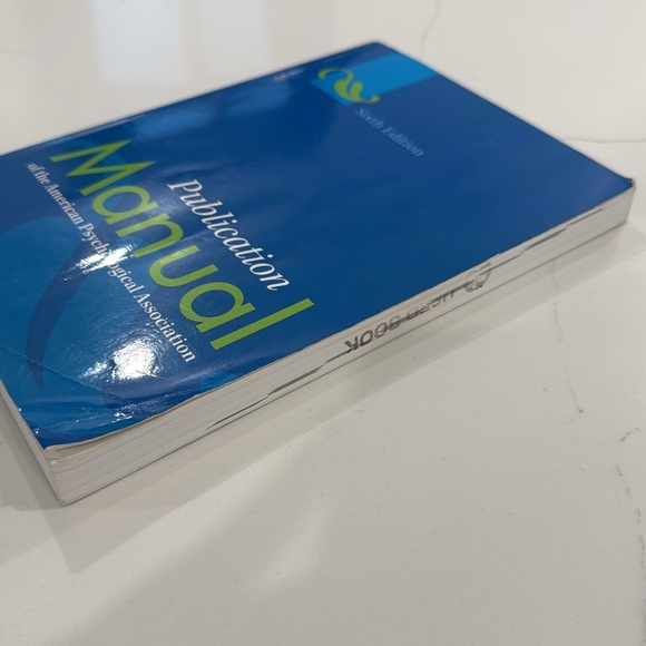 Publication Manual of the American Psychological Association Sixth Edition Book - Picture 11 of 12